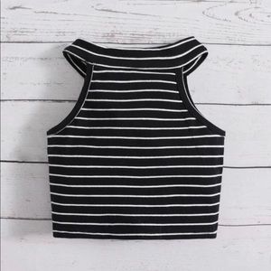 Striped Halter Top